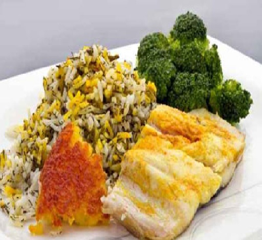 Description: پخت بریانی ماهی,طرز تهیه سبزی پلو ماهی هندی